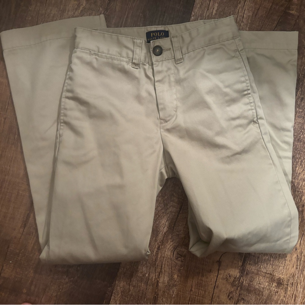 Boys Polo Ralph Lauren khaki pants size 8